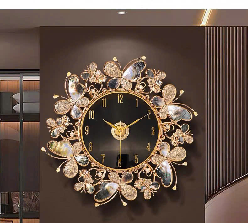 Đồng hồ hình cánh bướm uyên ương hồ điệp -mã số 2686- - Hình ảnh 3